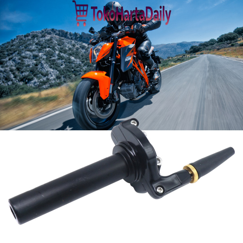 Throttle Grip 22mm Grip Gas Universal Responsif Cocok Untuk Stang Motor Trail Motocross & Sport