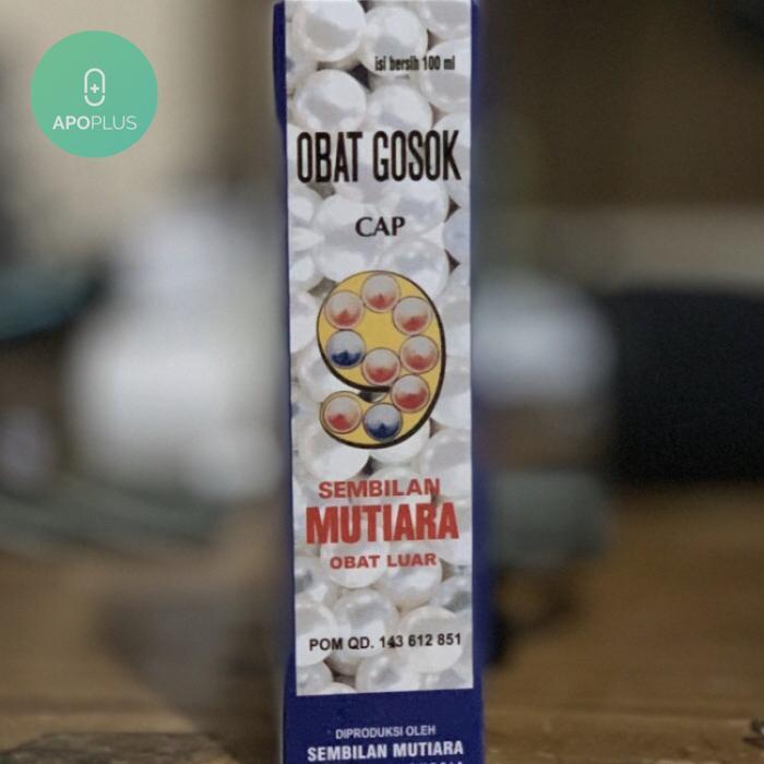 Minyak Gosok 9 Mutiara 50ml ~ 100ml