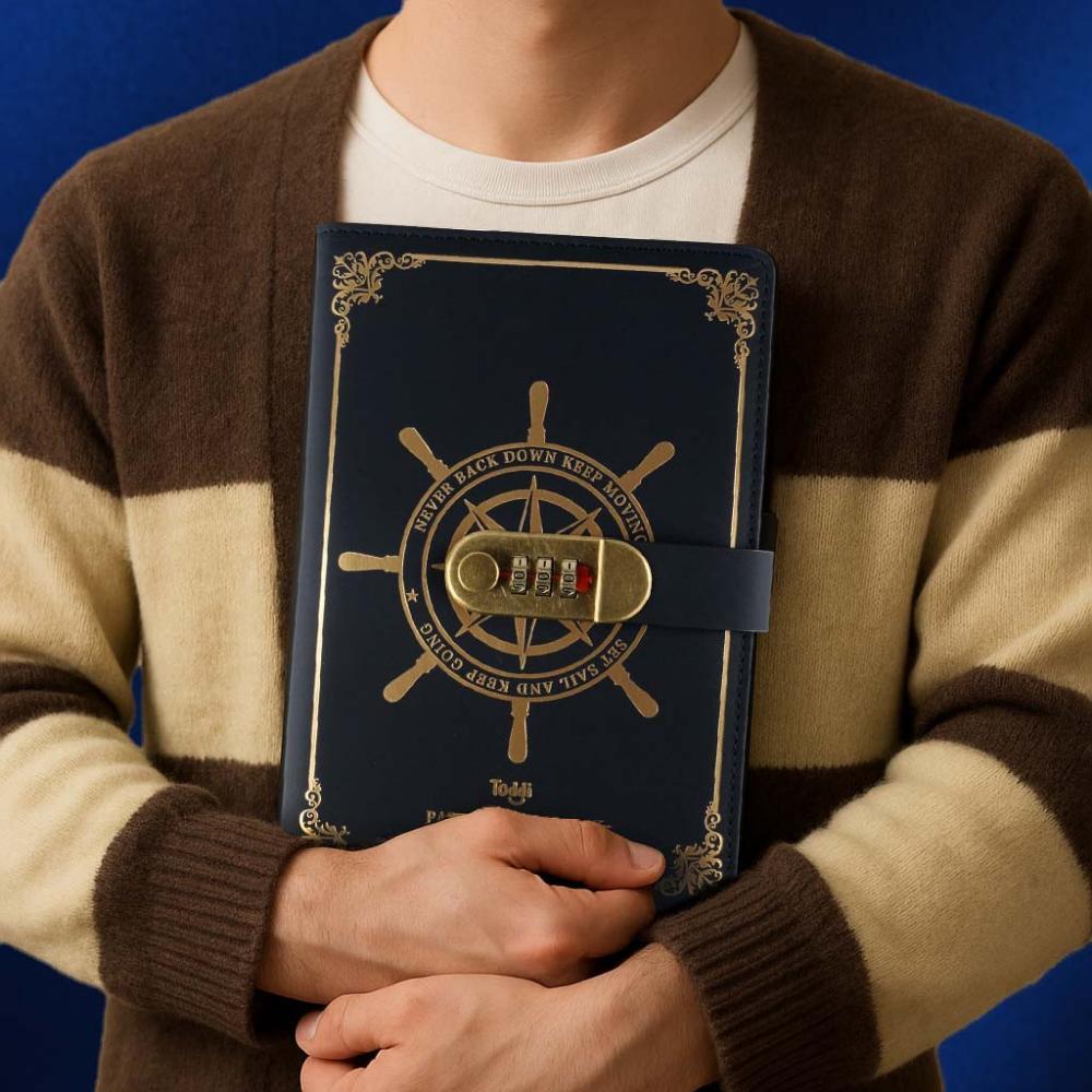 COD Buku Catatan Harian Diary Notebook Jurnal Agenda Kerja Kuliah Kertas A5 Ukuran Besar Tebal 80 GS