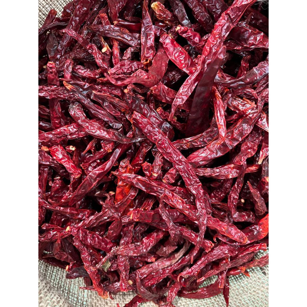 Cabe Keriting Merah Kering 10KG Tanpa Tangkai