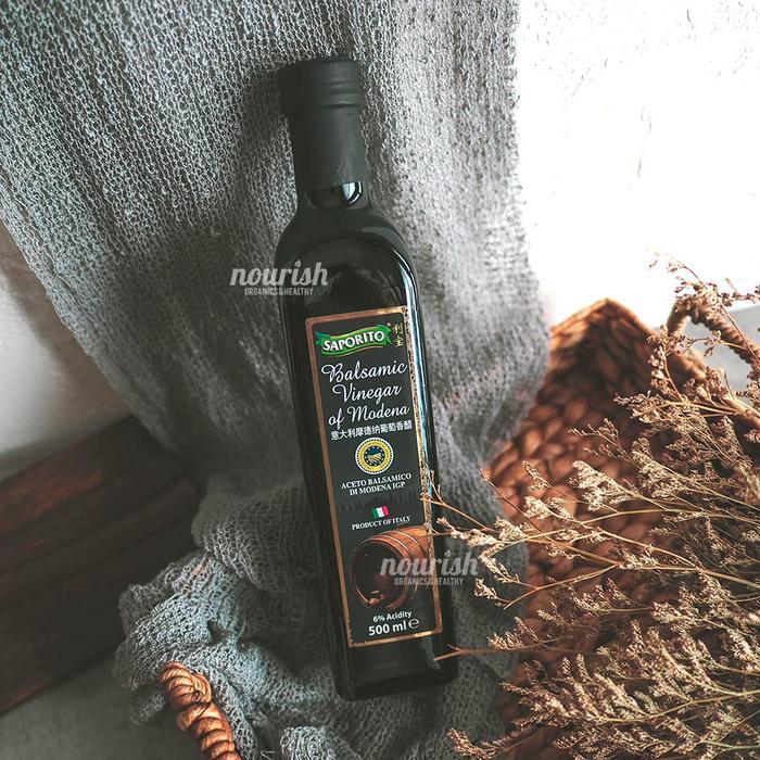 Saporito Balsamic Vinegar of Modena (Cuka Balsamic Halal) 500 ml