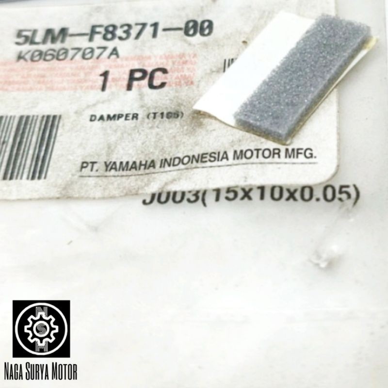 Damper busa body Yamaha Mio Sporty Smile Jupiter 5LM-F8371-00 ORI YGP