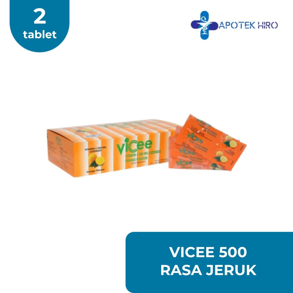 VICEE VITAMIN C 500 MG - 1 BOX 50 STRIP