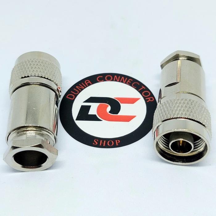 KONEKTOR N MALE LMR 400 CLAMP BAGUS