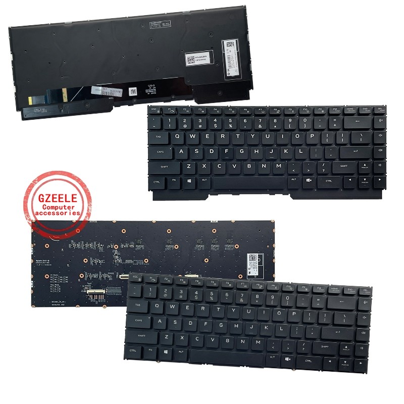 New keyboard for Dell erry G16 7620 7630 7625 7635/M15 R5/M15 R6/M15 R7 RGB backlit US keyboard Mean