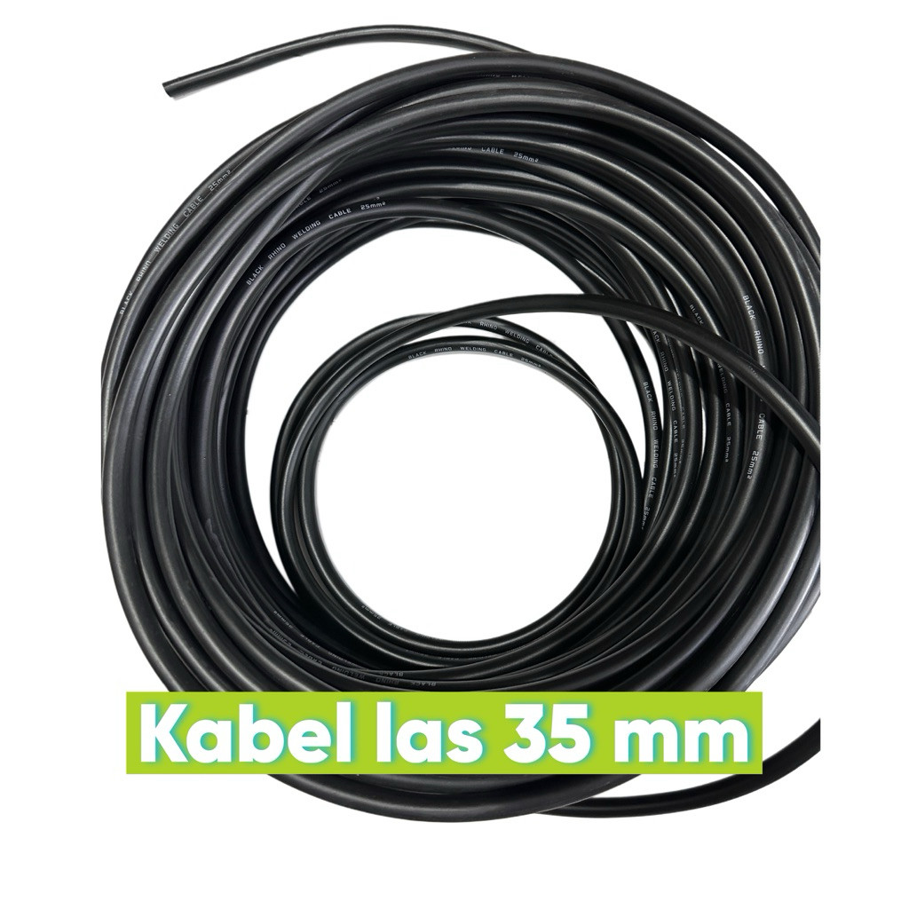 Kabel las 35 mm RHINO kabel trafo las listrik welding cable kabel las 450 watt 900 watt