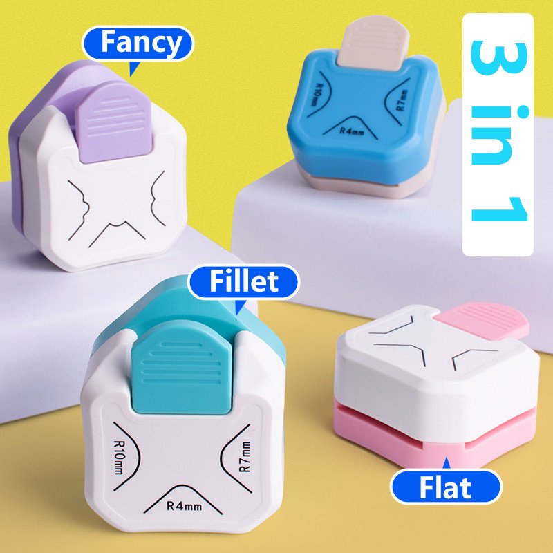 Three-In-One Corner Rounders Corner Embosser Corner Cutter for y Photo Card Business Card Cutter Rou