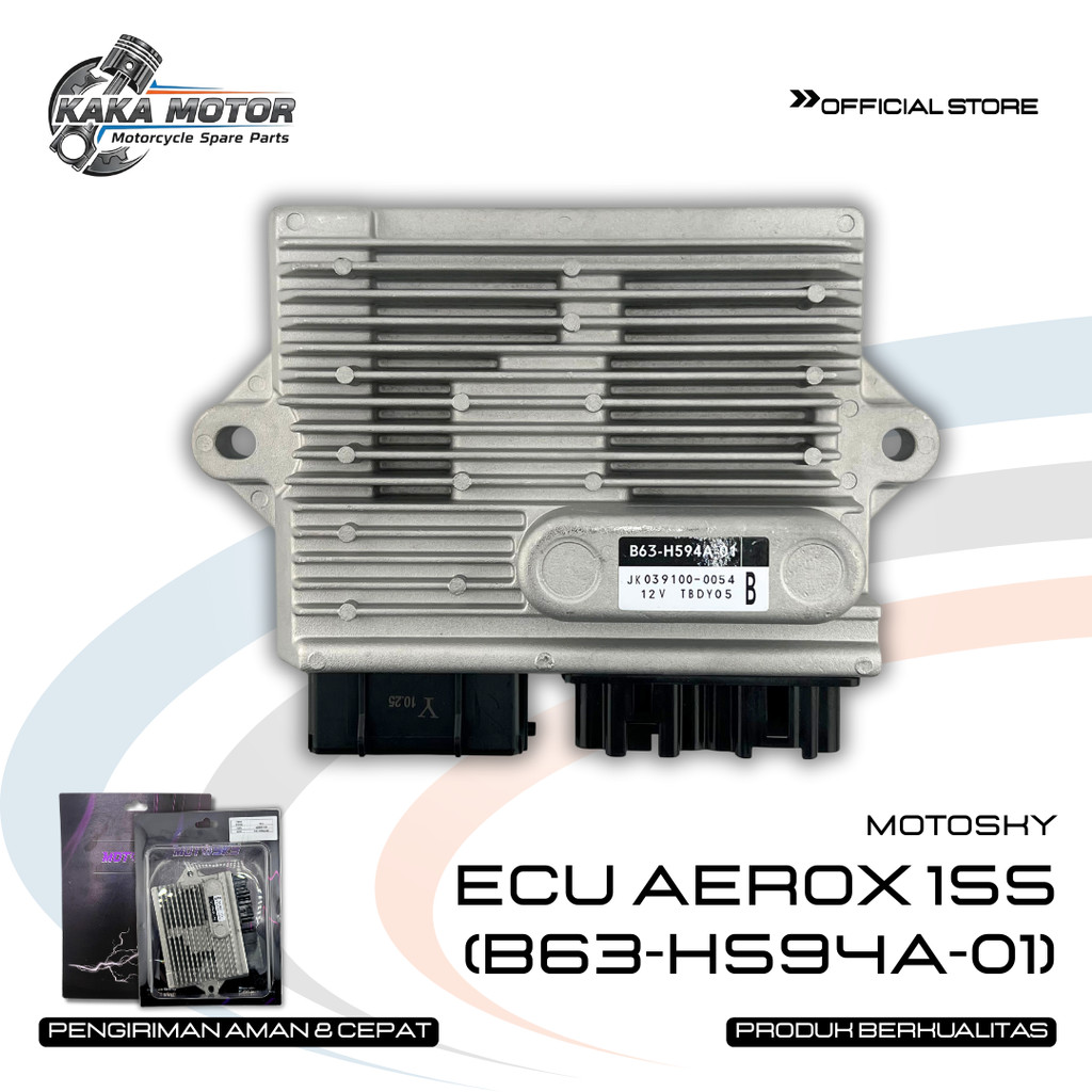 ECU AEROX 155 (B63-H594A-01) MOTOSKY - ECU SGCU YAMAHA AEROX 155 NON KEYLESS TIPE B / C