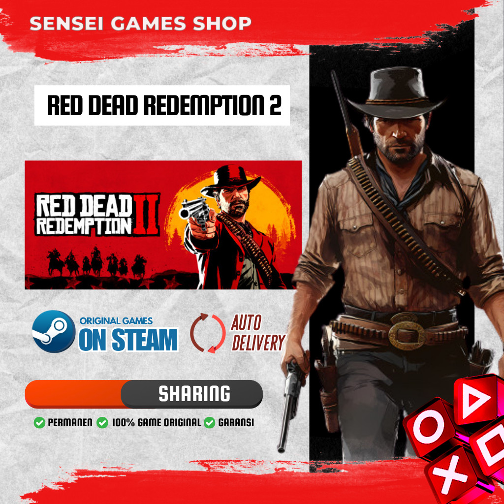 [BONUS GAME STEAM] RED DEAD REDEMPTION 2 / RDR II / AUTO DELIVERY / STEAM / Game PC / Games Computer