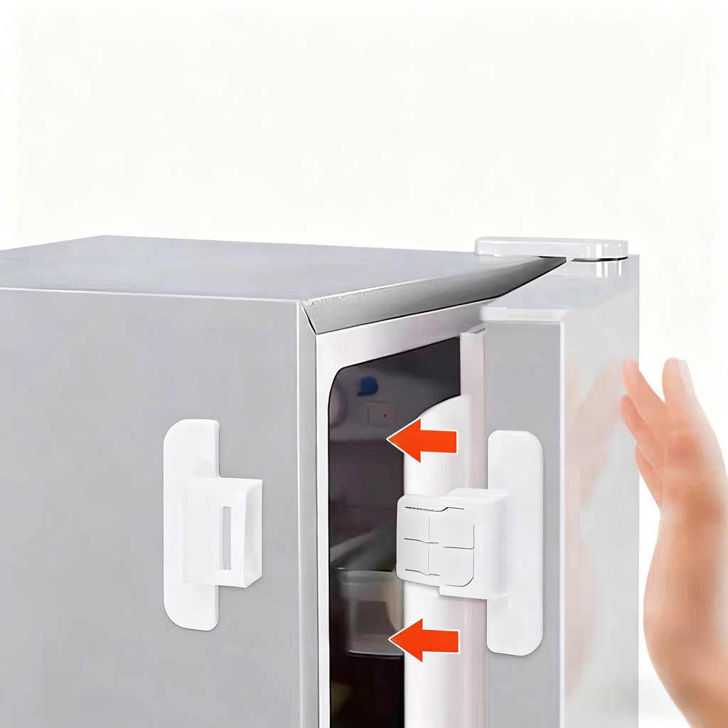 Kunci Keamanan Pintu Kulkas / Kunci Keamanan Pintu Kulkas Multifungsi