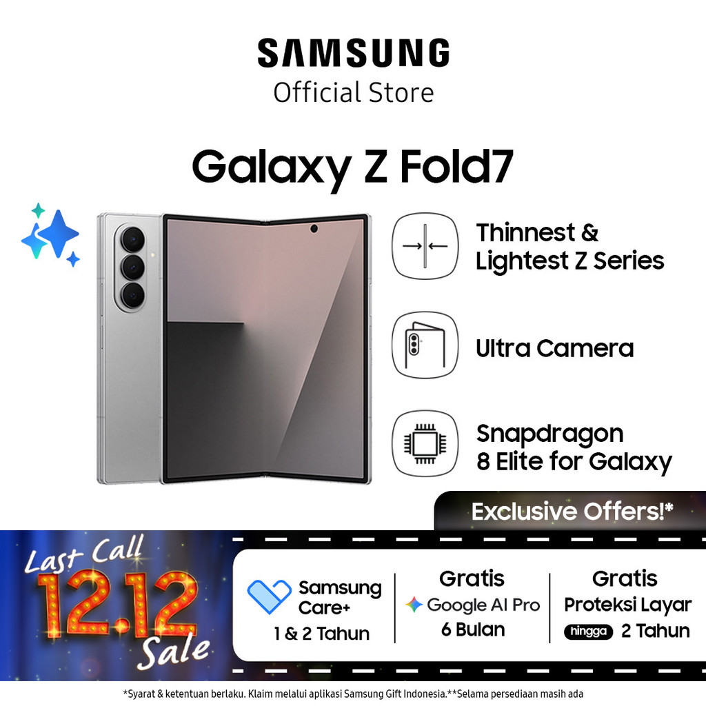Samsung Galaxy Z Fold7 12GB/256GB - Silver Shadow