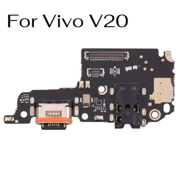 BOARD KONEKTOR CAS VIVO V20 – PAPAN CHARGER HP VIVO V20 – FLEXIBLE CONNECTOR CHARGER