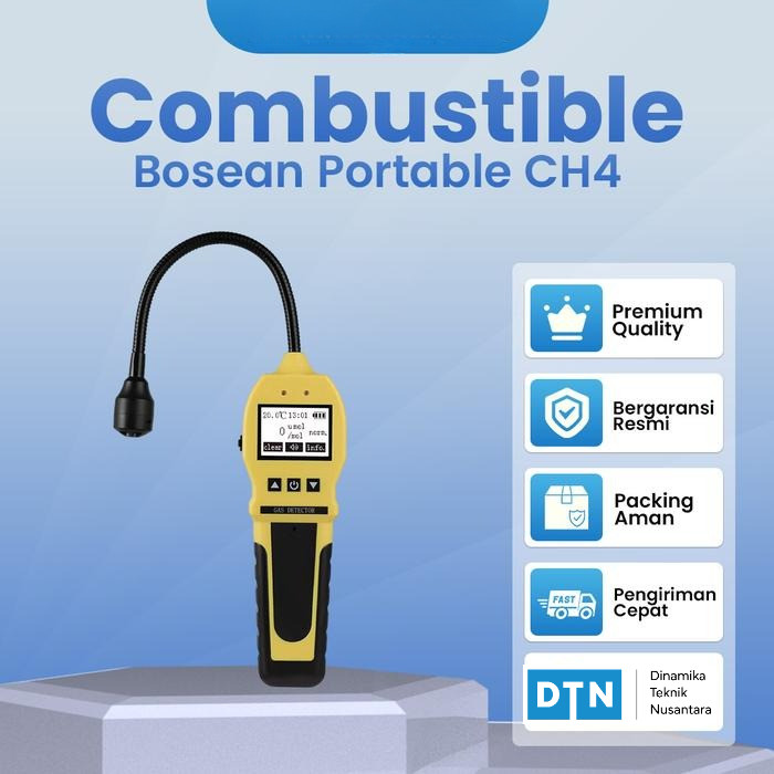 Bosean portable combustible CH4 LPG natural gas leak detector