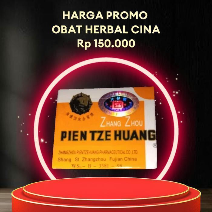 NEW PRODUK Obat Cina Pien Tze Huang Phien Ce Wang Obat Demam Berdarah