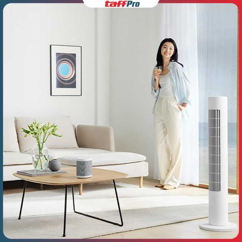 Xiaomi Mijia Kipas Angin Lantai Tower Fan Adjustable Smart App - BPTS02DM