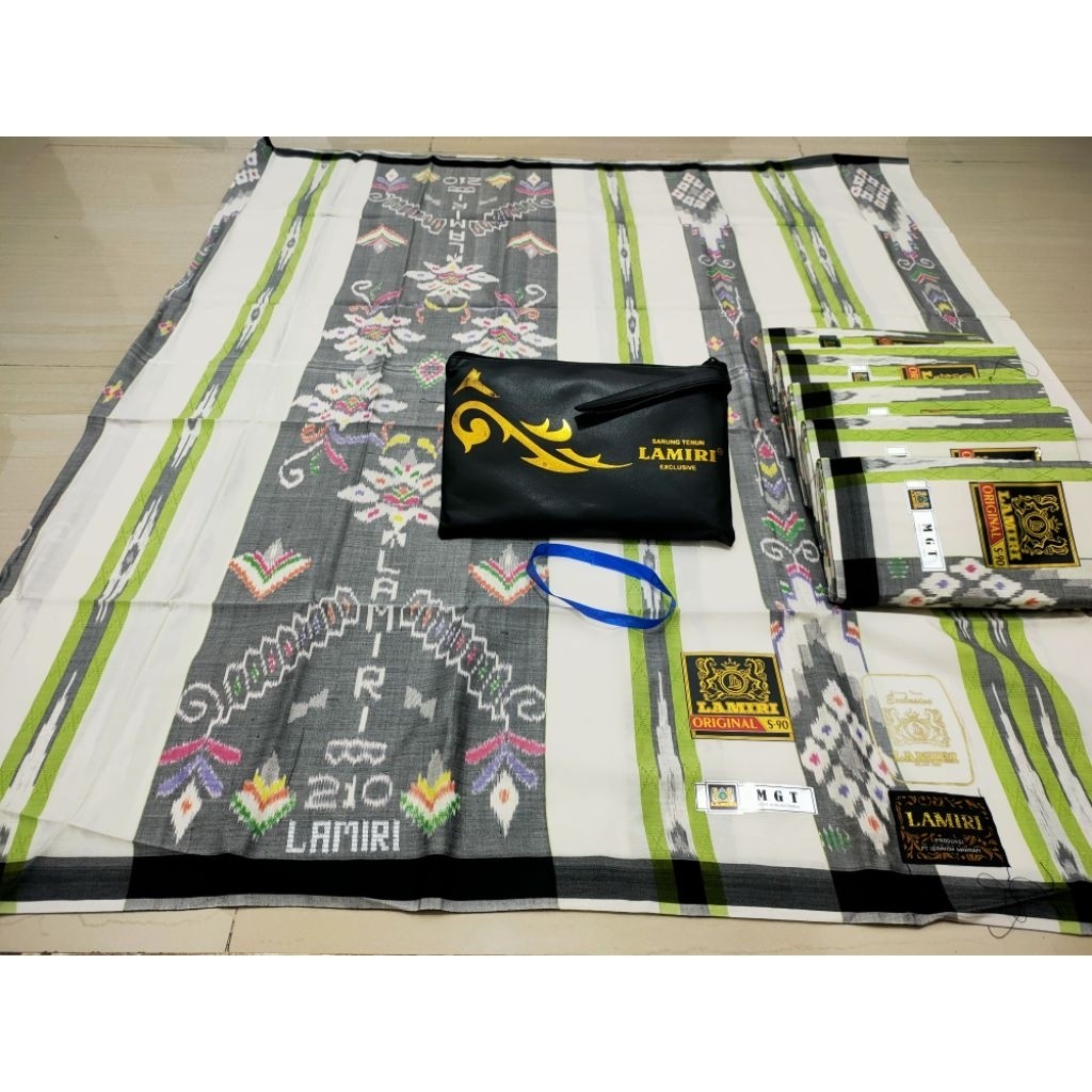 Sarung Lamiri S90 Type MGT Sutra Motif Gerimis