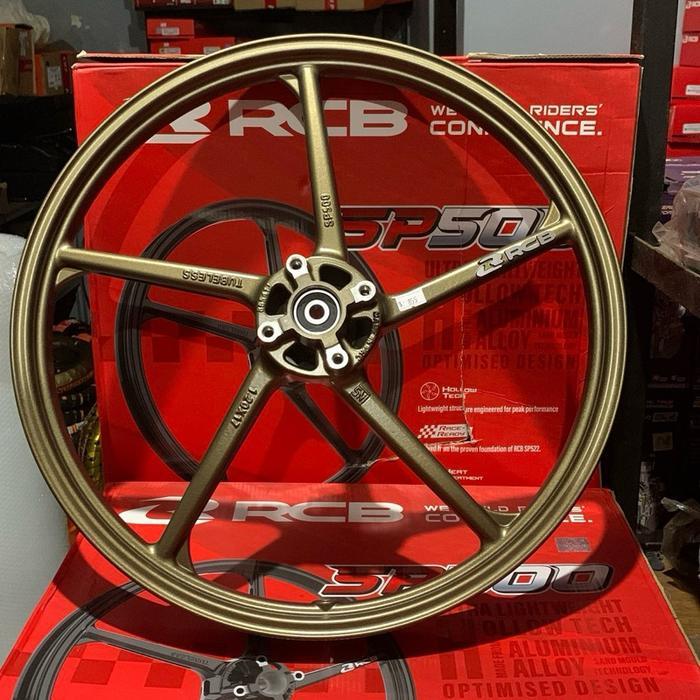 Velg Rcb Depan ring 17 lebar 120 Original RCB SEGALA MOTOR BISA DIGUNAKAN - Bronze