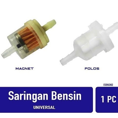 PAKET 10 PCS Saringan Bensin / Filter Bensin Saringan Bensin Magnet Magnit / Putih Motor Universal B