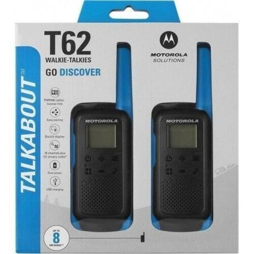 NEW Walkie Talkie HT Motorola T62 Sepasang Talkabout Ori HT WT T62