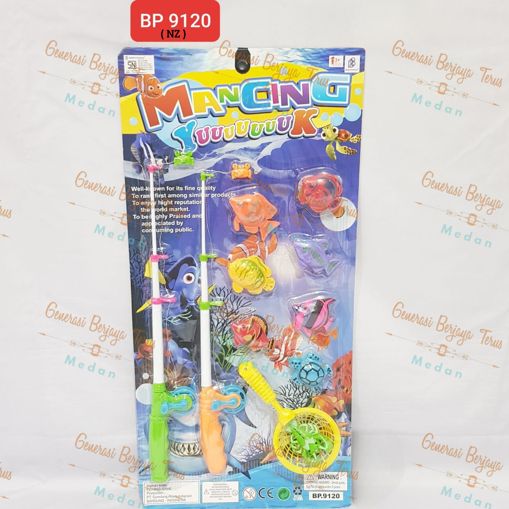Mainan Edukasi Anak Pancingan Ikan / Mainan Memancing / Pancingan Ikan Anak / Mainan Ikan