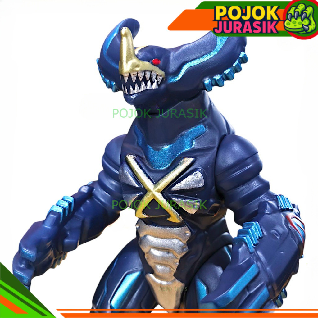 Action Figure Cyber Gomora Ultraman X Mainan Monster Robot Kaiju