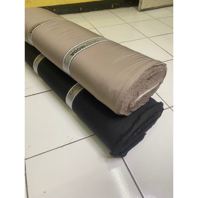 BAHAN KAIN SERAGAM POLRI HIGH TWISH TEBAL 100%ORIGINAL