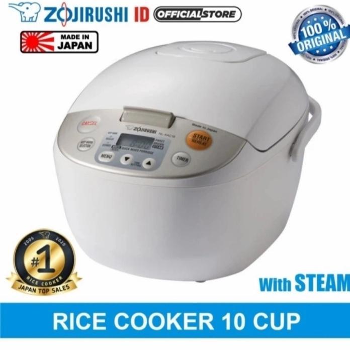 ZOJIRUSHI RICE COOKER 1,8 LITER NL AAQ18 PENANAK NASI MADE IN JAPAN