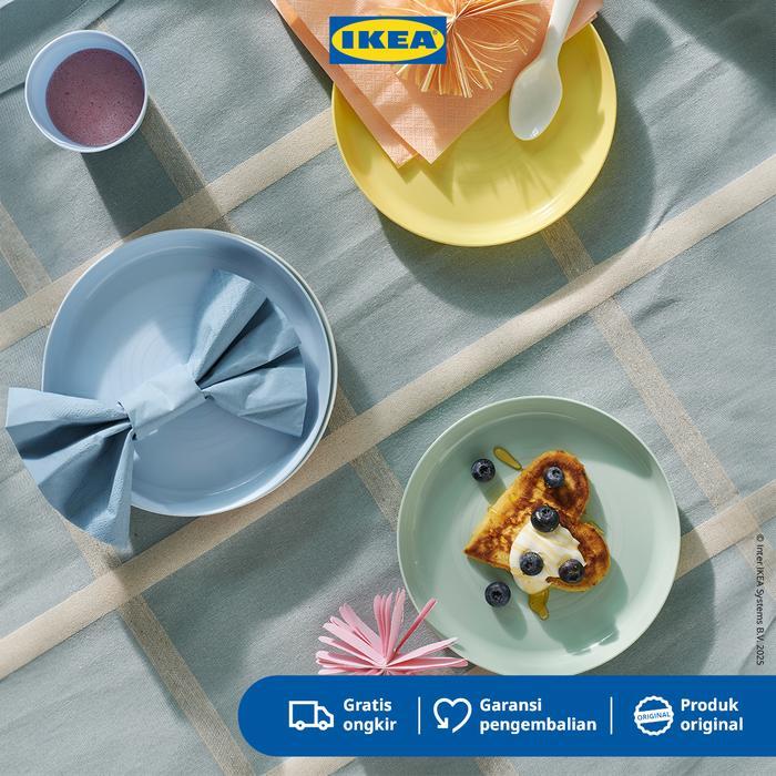 IKEA KALAS Piring Makan Bayi Serbaguna Warna-Warni Isi 6pcs