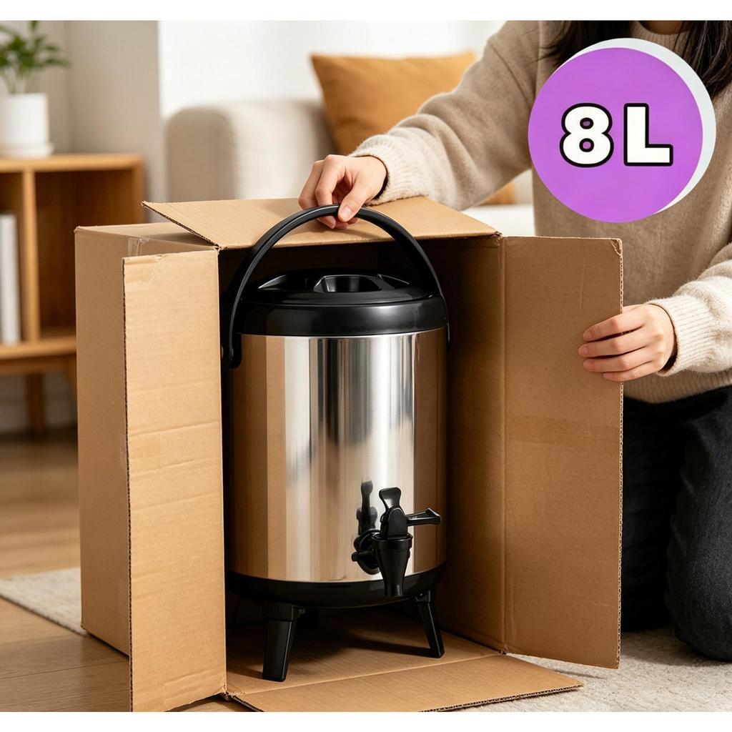 Dispenser Minuman Serbaguna Ember Milk Tea Bucket 8 Liter 12 Liter