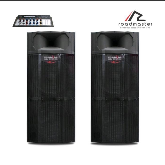 Speaker Bluetooth Bass Deep Roadmaster KD Pro 215 Mix Reborn Gen 2