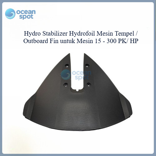 Hydro Stabilizer Hydrofoil Mesin Tempel / Outboard Fin untuk Mesin 15-300 PK / HP