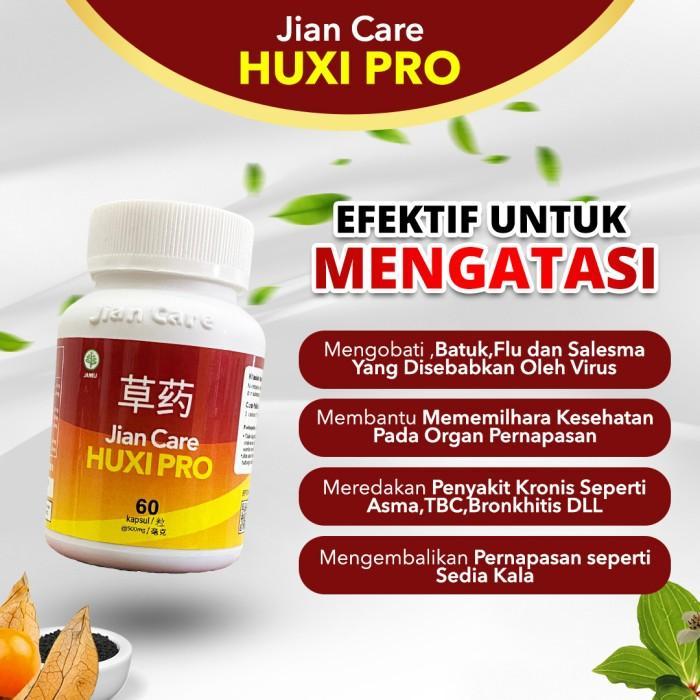 Jian Care HUXI PRO - Solusi Atasi Masalah Pernafasan, Paru - Paru, Batuk Menahun, Asma, TBC Terdafta