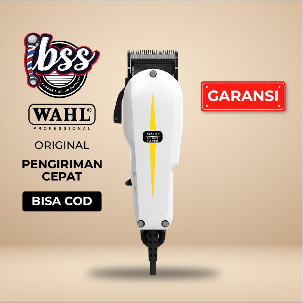 Wahl Super Taper Corded - Alat Cukur Rambut Profesional / WAHL ORIGINAL / IBSS / INDOBARBERSUPPLY