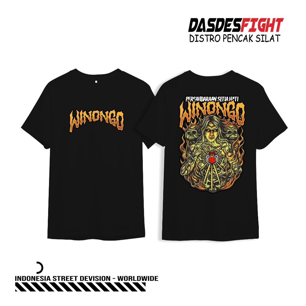 KAOS PSHW WINONGO PENCAK SILAT // T-SHIRT PSHW 1903