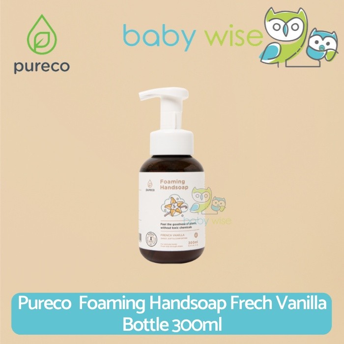 Pureco Foaming Handsoap French Vanilla Bottle 300ml