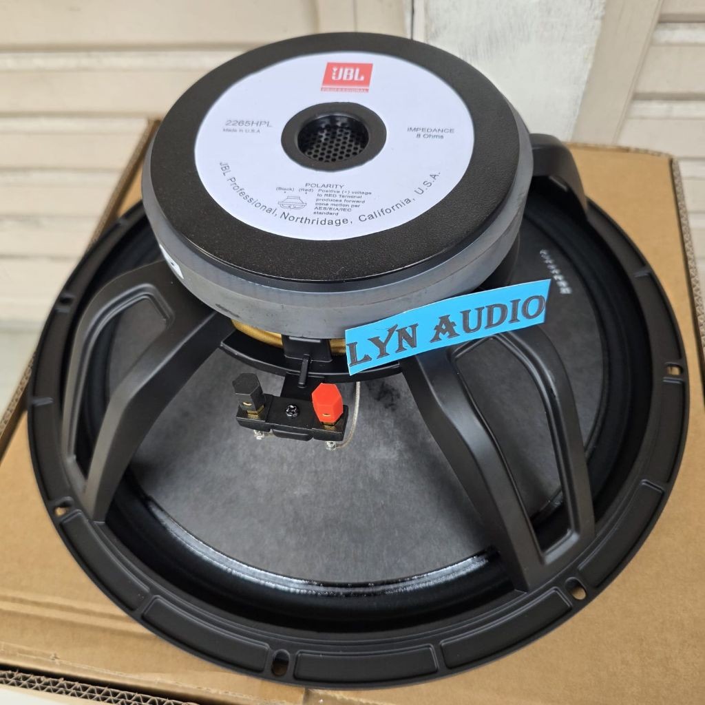 SPEAKER COMPONENT JBL 15 INCH 15/2265HPL FULL RANGE VC 3 INCH  15-2265 HPL