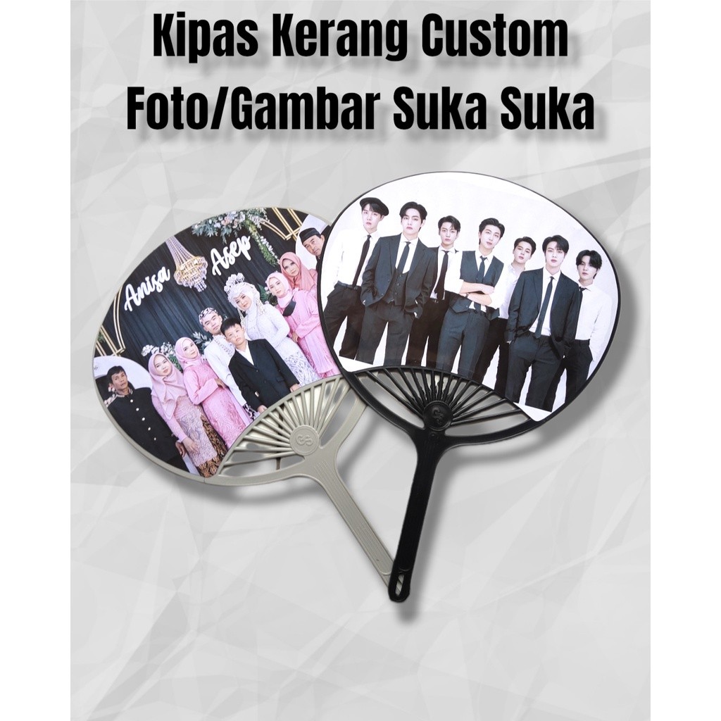 KIPAS KERANG CUSTOM/KIPAS CUSTOM/KIPAS TANGAN