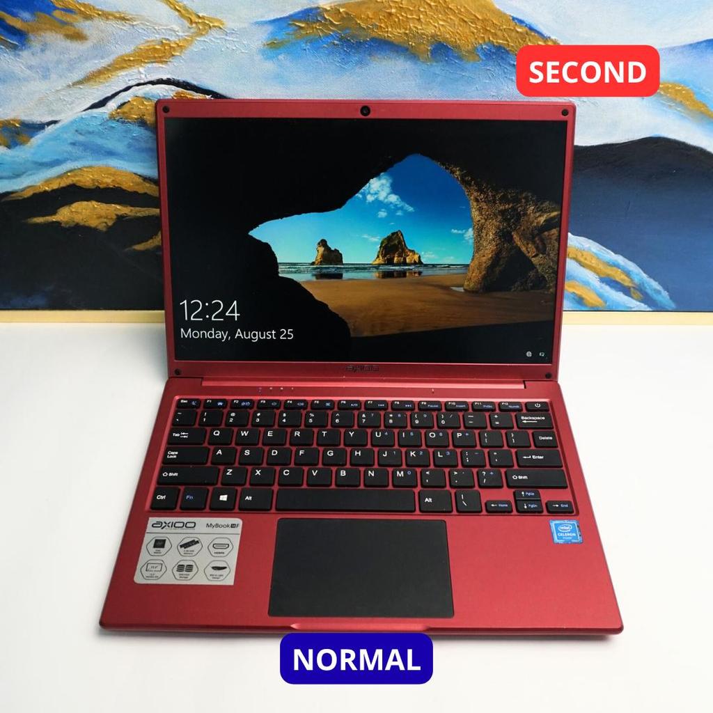 AXIOO MYBOOK 14F CELERON N4020 6 GB (12") - LAPTOP SECOND ORIGINAL SINAR MUTIARA CELL