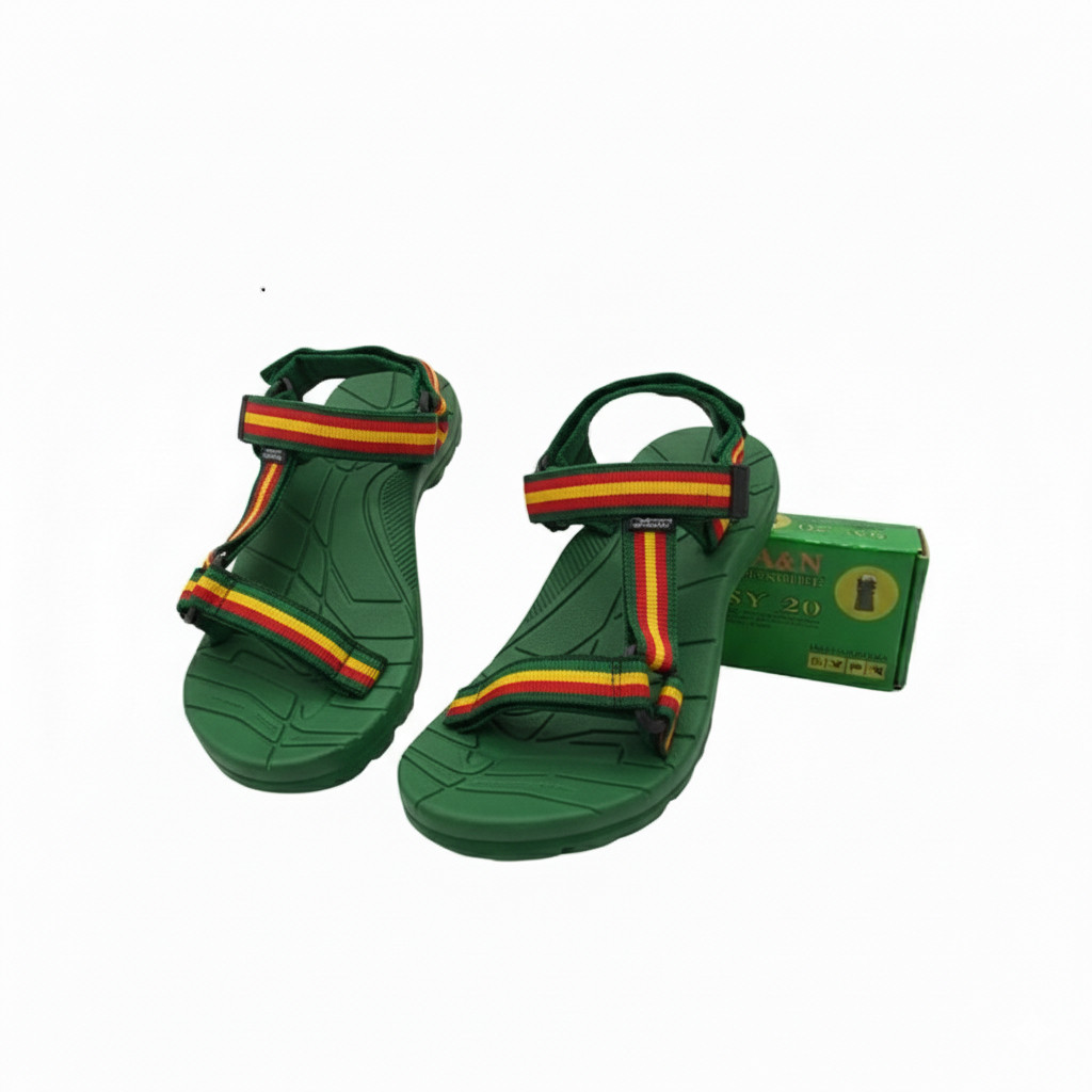sandal gunung jbs flat mode reggae kualitas jawara sandal nya Master Dome