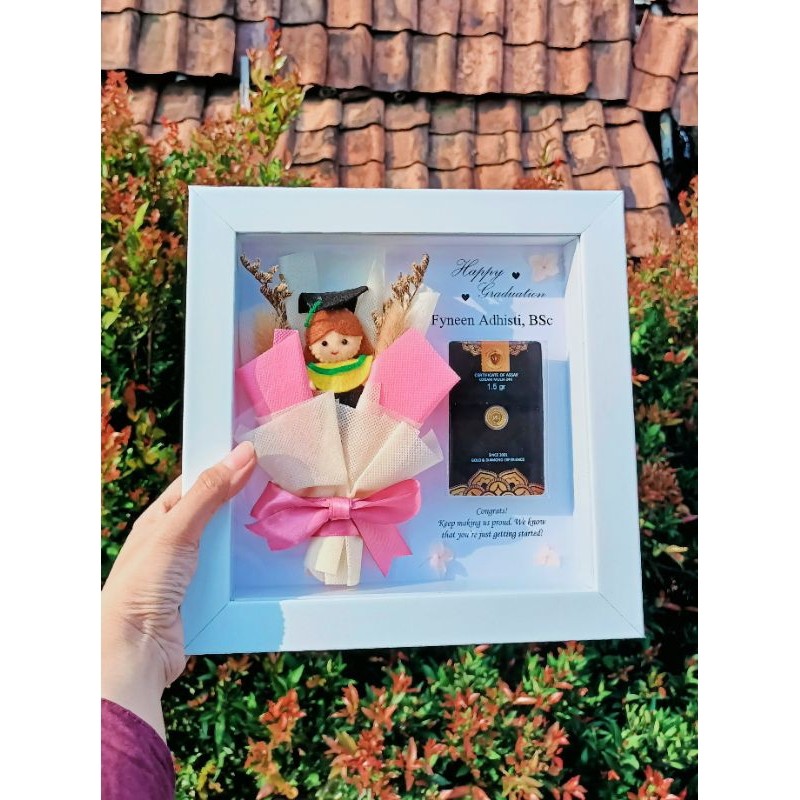 Pop Up Frame Wisuda/Frame 3D Edisi Wisuda