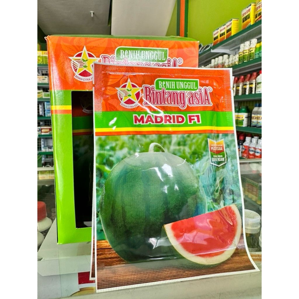 [TERBEST SELLER] BENIH SEMANGKA MADRID F1 20 GRAM( NON BIJI) type bulat