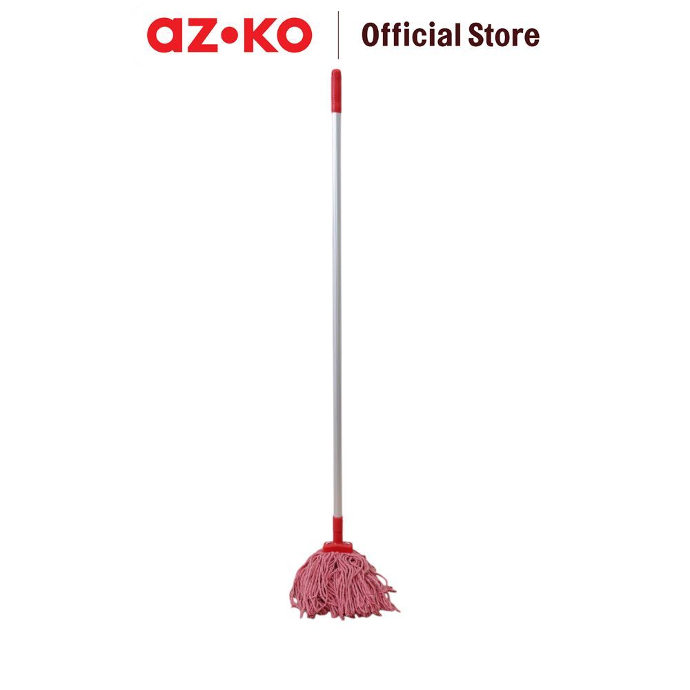 AZKO Krisbow Alat Pel Heavy Duty - Merah Pembersih Lantai Floor Mop Alat Kebersihan Cleaning Tool Pe