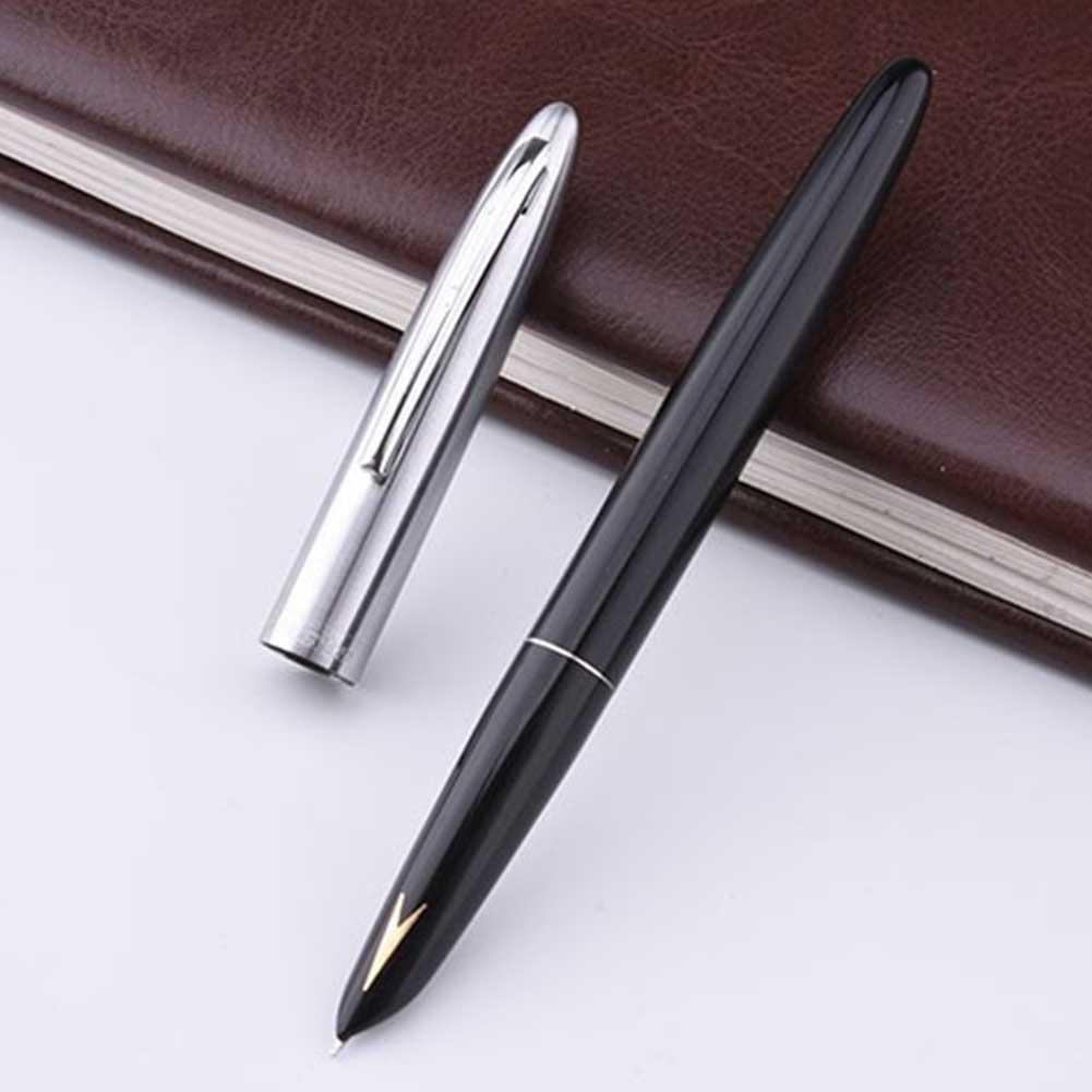 Classic Hero 329 Fountain Pen Stationery Office Sool Fountain Pens Steel Roller Supplies Ink Writing