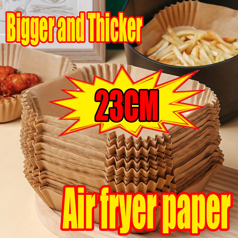 Paper Fryer Air 23 Cm Air Fryer Oven Paper Accessories Airfryer Baking Paper Extra Large Thickened s