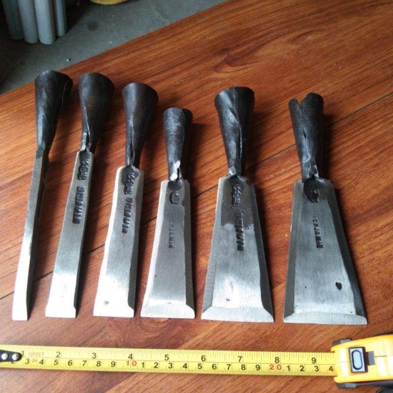 COD PAHAT KAYU TATAH BOBOK BAJA PER PERKAKAS TUKANG SATU SET ( SUPER KUAT )