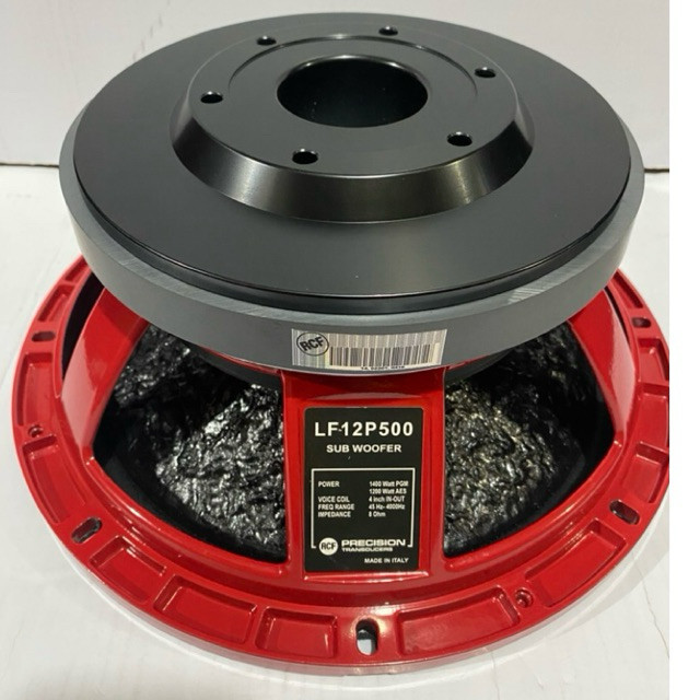 SPEAKER KOMPONEN 12 inch / RCF LF12P500 Merah subwoofer