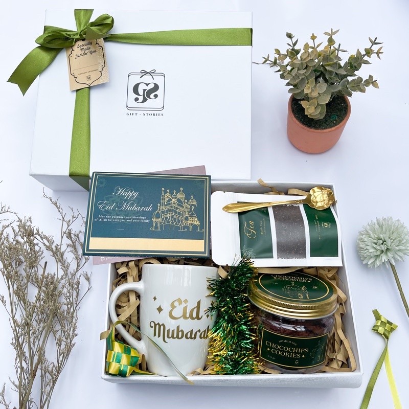 Kreasi|| Hampers Ramadhan 2026 / Hampers Idul Fitri 2026  / Black Tea / Chocolate Chip Cookies / Mug
