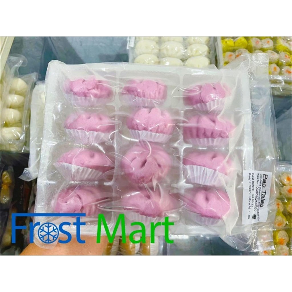 Bakpao Talas 12 Pcs Dimsum Frozen