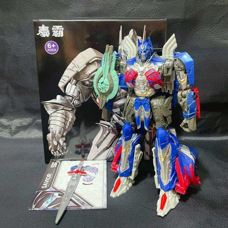  BMB TAIBA New 21CM Anime Transformation Toys Movie 5 Kids KO Robot Car Model Classic Action Figure 