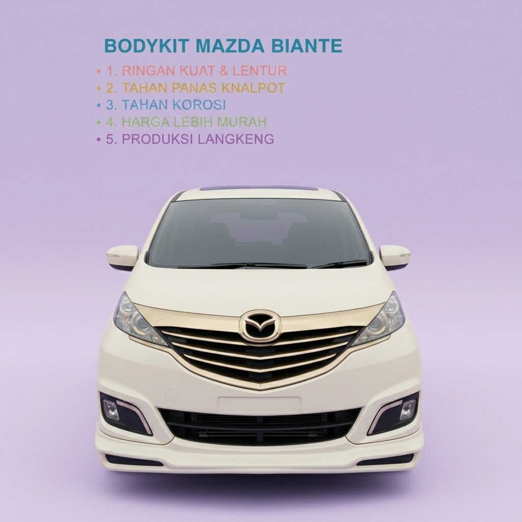bodykit mazda biante body kit biante